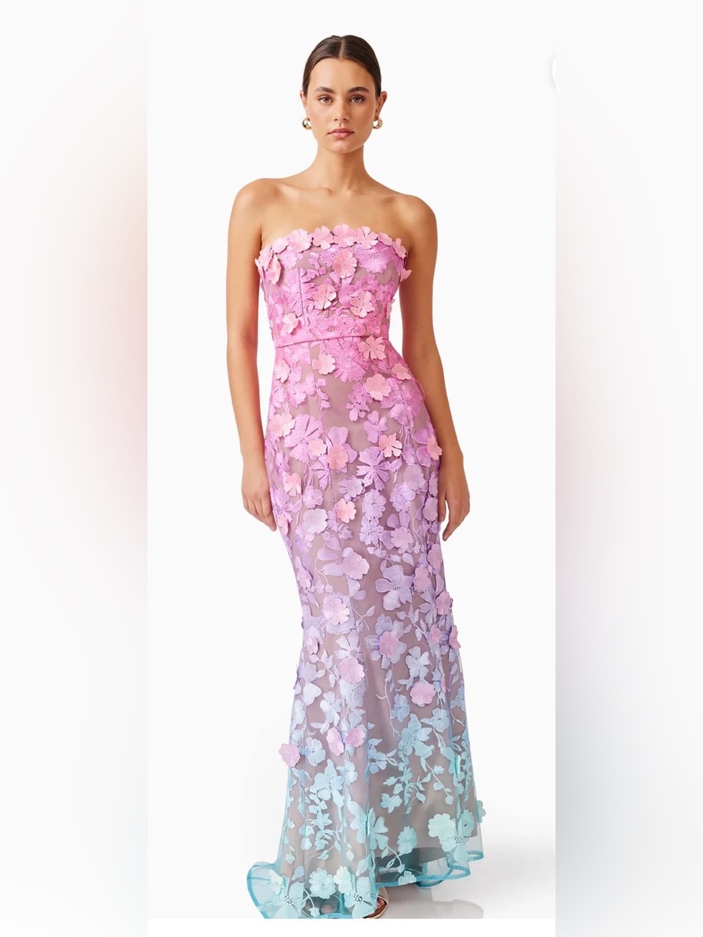Elliat Bella Gown in Ombre Multi